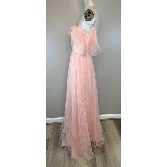 Vera Wang Bride Miriam Pleated Tulle Gown US 2 $395 - Picture 8 of 12